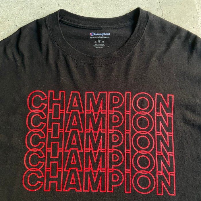 ビッグサイズ Champion チャンピオン フロント ロゴプリント Tシャツ メンズ2XL | Vintage.City 古着屋、古着コーデ情報を発信