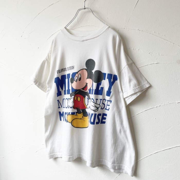 Disney printed T-shirt ディズニーミッキー | Vintage.City 빈티지숍, 빈티지 코디 정보