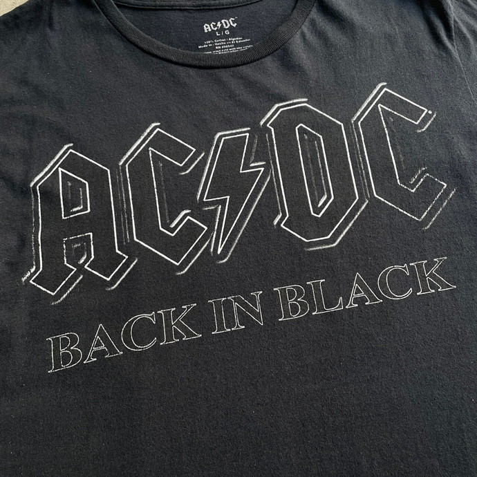 AC/DC エーシーディーシー バンドTシャツ メンズL | Vintage.City