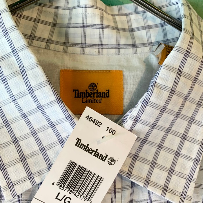 Timberland デッドストック 半袖 チェックシャツ | Vintage.City 古着屋、古着コーデ情報を発信