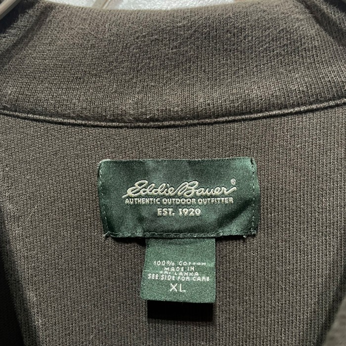 “Eddie Bauer” L/S Polo Shirt | Vintage.City 빈티지숍, 빈티지 코디 정보