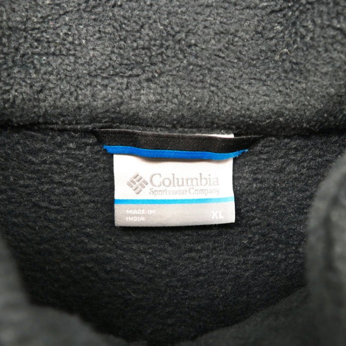 Columbia フルジップ フリースジャケット XL ブラック ポリエステル XM6354 | Vintage.City 古着屋、古着コーデ情報を発信