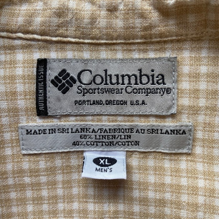 00年代 Columbia コロンビア リネン×コットン 半袖 チェックシャツ メンズXL | Vintage.City Vintage Shops, Vintage Fashion Trends