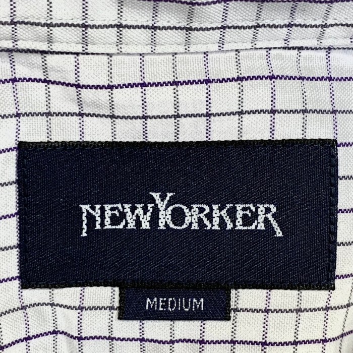 ニューヨーカー　NEW YORKER　メンズ　トップス　半袖シャツ　ボタンダウン　刺繍 | Vintage.City 古着屋、古着コーデ情報を発信