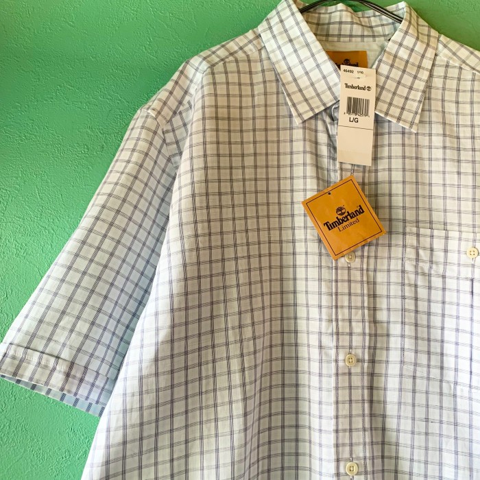 Timberland デッドストック 半袖 チェックシャツ | Vintage.City 빈티지숍, 빈티지 코디 정보