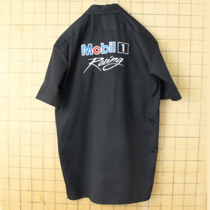 90s 00s USA Dickies ディッキーズ Mobil ワーク シャツ ブラック メンズS 半袖 モービル アメリカ古着 | Vintage.City Vintage Shops, Vintage Fashion Trends