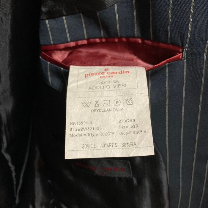 “Pierre Cardin” Stripe Tailored Jacket | Vintage.City Vintage Shops, Vintage Fashion Trends