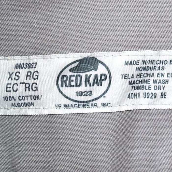 レッドキャップ USA 日産 刺繍 ワークシャツ NISSAN RED KAP 長袖シャツ メンズXS グレー @CA0212 | Vintage.City 빈티지숍, 빈티지 코디 정보