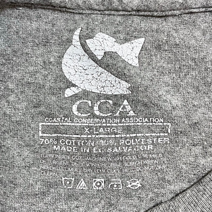 【CCA】プリント ロゴ Tシャツ 半袖 XL ビッグシルエット グレー US古着 | Vintage.City 빈티지숍, 빈티지 코디 정보