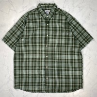 carhartt カーハート 半袖チェックシャツ 緑 グリーン | Vintage.City ヴィンテージ 古着