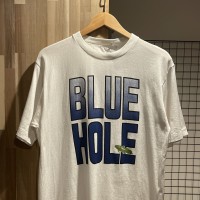 90s シングルステッチ　BLUE HOLE フィッシュプリント　 半袖Tシャツ　C018 | Vintage.City ヴィンテージ 古着