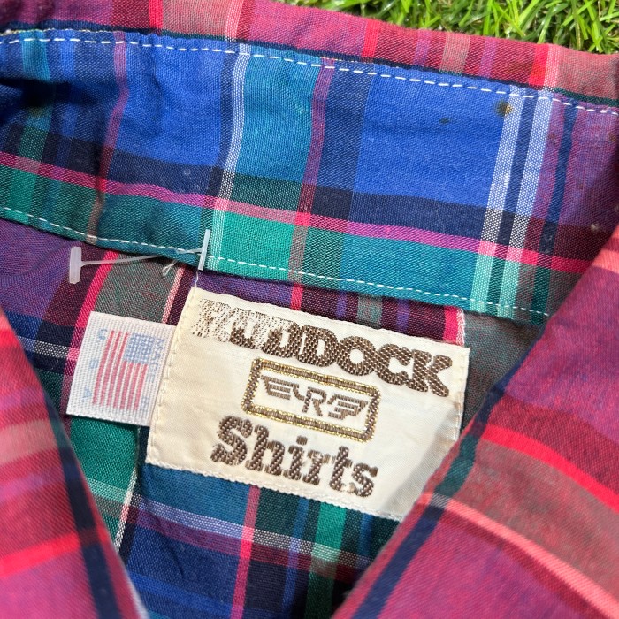 70s Checked Short Sleeve Western Shirt / Made In USA 古着 Vintage ヴィンテージ チェック ウエスタン シャツ 半袖 赤 緑 青 | Vintage.City Vintage Shops, Vintage Fashion Trends