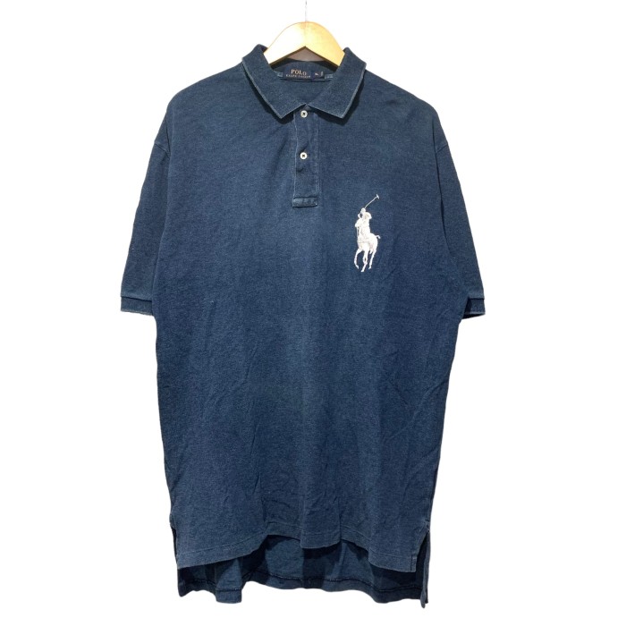 Polo by Ralph Lauren ポロシャツ デニム インディゴ　ラルフローレン | Vintage.City 古着屋、古着コーデ情報を発信