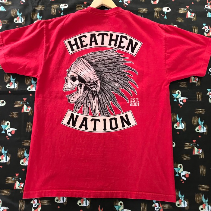 Heathen Nation Tシャツ | Vintage.City 빈티지숍, 빈티지 코디 정보