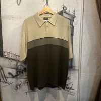design knit polo shirt | Vintage.City ヴィンテージ 古着