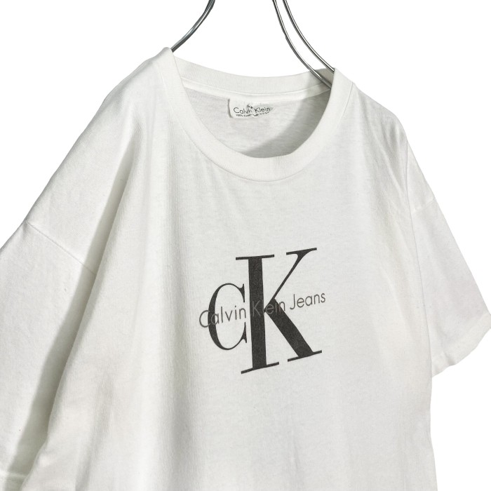 90s Calvin Klein Jeans S/S Logo T-SHIRT | Vintage.City 古着屋、古着コーデ情報を発信