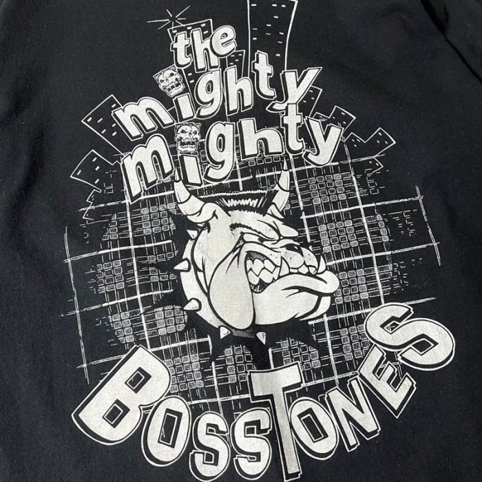 90s USA製 The Mighty Mighty Bosstones プリント 半袖 Tシャツ XL / 90年代 アメリカ製 オールド バンド バンT 黒 スカ パンク | Vintage.City 빈티지숍, 빈티지 코디 정보