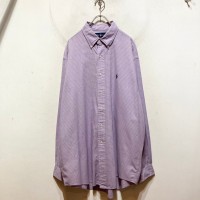 “Ralph Lauren” L/S Pattern Shirt PURPLE | Vintage.City ヴィンテージ 古着