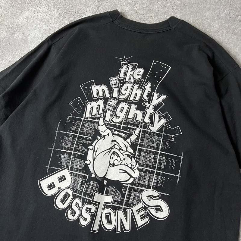 90s USA製 The Mighty Mighty Bosstones プリント 半袖 Tシャツ XL ...