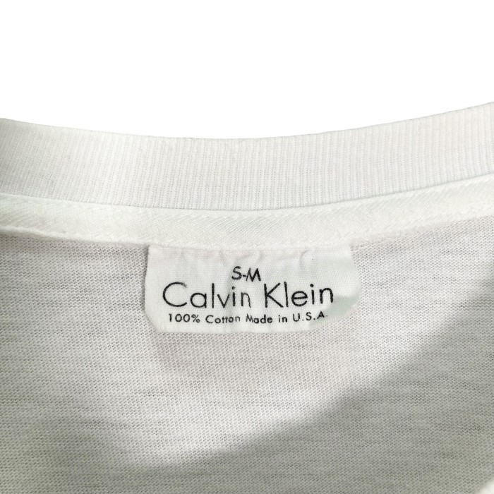 90s Calvin Klein Jeans S/S Logo T-SHIRT | Vintage.City 古着屋、古着コーデ情報を発信