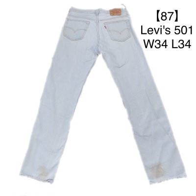 【87】W34 L34 Levi's 501denim pants | Vintage.City ヴィンテージ 古着