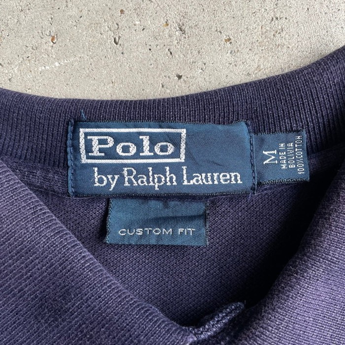 Polo by Ralph Lauren ポロバイラルフローレン CUSTOM FIT 鹿の子 ポロシャツ メンズM | Vintage.City 古着屋、古着コーデ情報を発信
