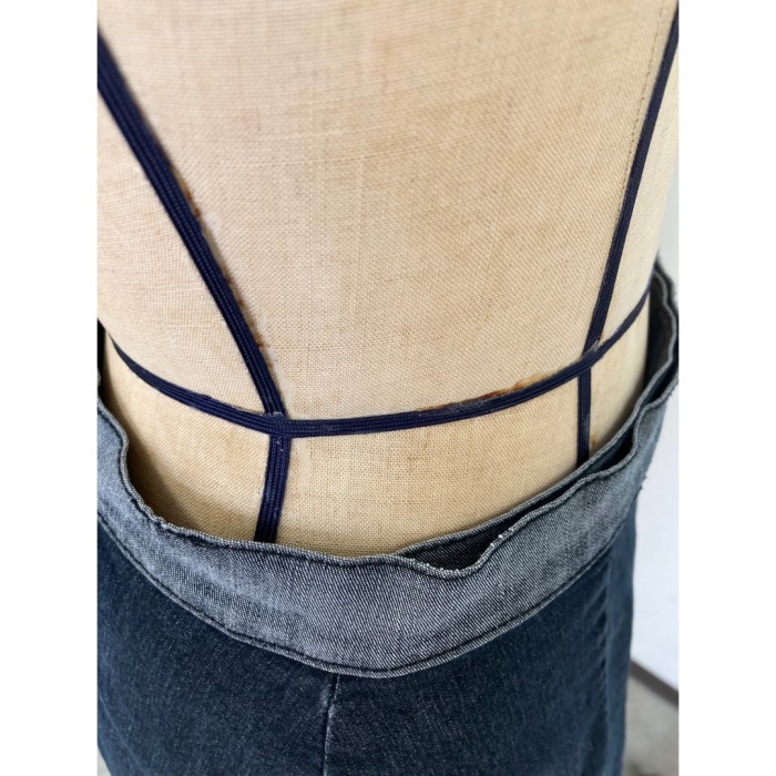 #614 denim skirt / デニム 巻きスカート | Vintage.City 빈티지숍, 빈티지 코디 정보