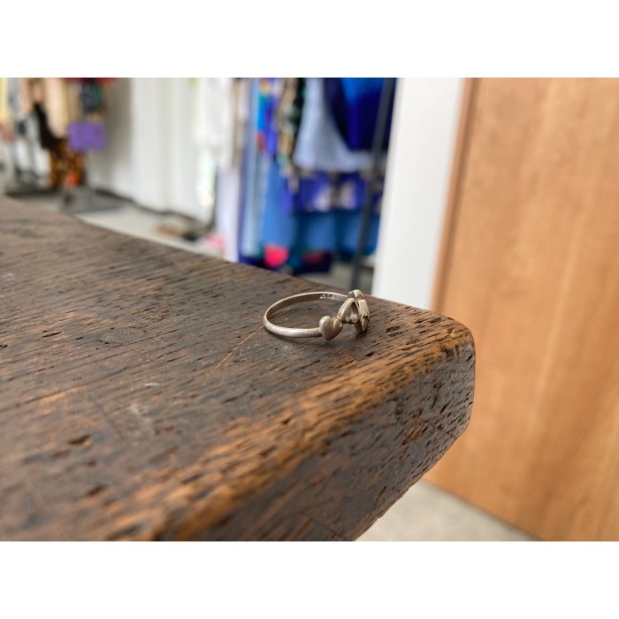 #606 silver ring / ハート シルバーリング 12号 | Vintage.City 古着屋、古着コーデ情報を発信