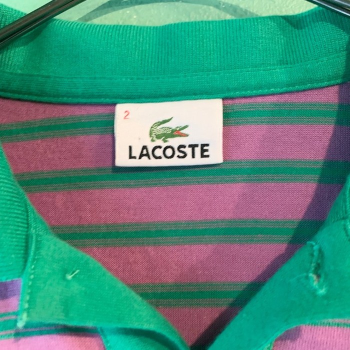 LACOSTE ボーダー ポロシャツ | Vintage.City 빈티지숍, 빈티지 코디 정보