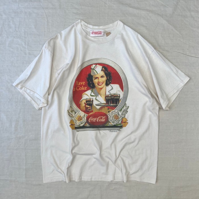 アメリカ製 90's COCACOLA/コカコーラ ヴィンテージTシャツ fc-568 ...