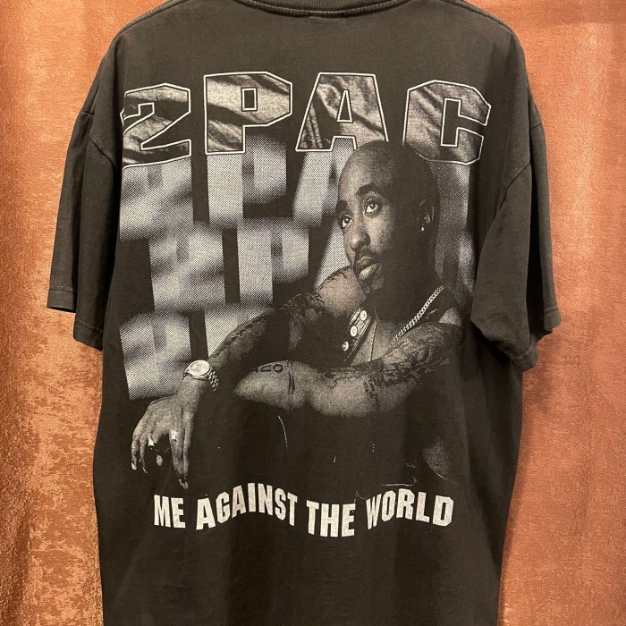 2PAC「ME AGAINST THE WORLD」BAiBoNボディ ラップTシャツ ブラック Lサイズ | Vintage.City 빈티지숍, 빈티지 코디 정보