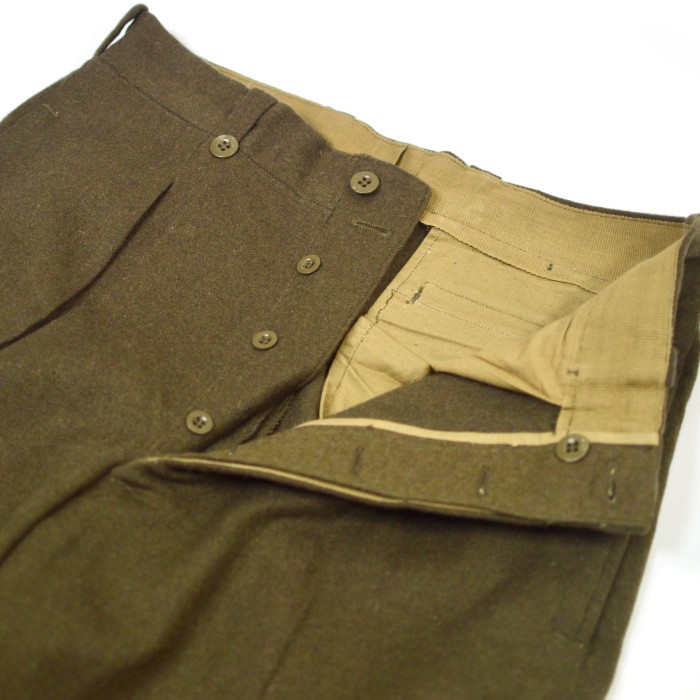 古着 フランス軍 50's デッドストック M52 ウールパンツ トラウザーズ | Vintage.City 古着屋、古着コーデ情報を発信