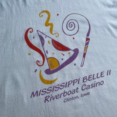 ビッグサイズ 00年代 Mississippi Belle II カジノ アート 企業ロゴ プリント  Tシャツ  メンズ2XL | Vintage.City ヴィンテージ 古着