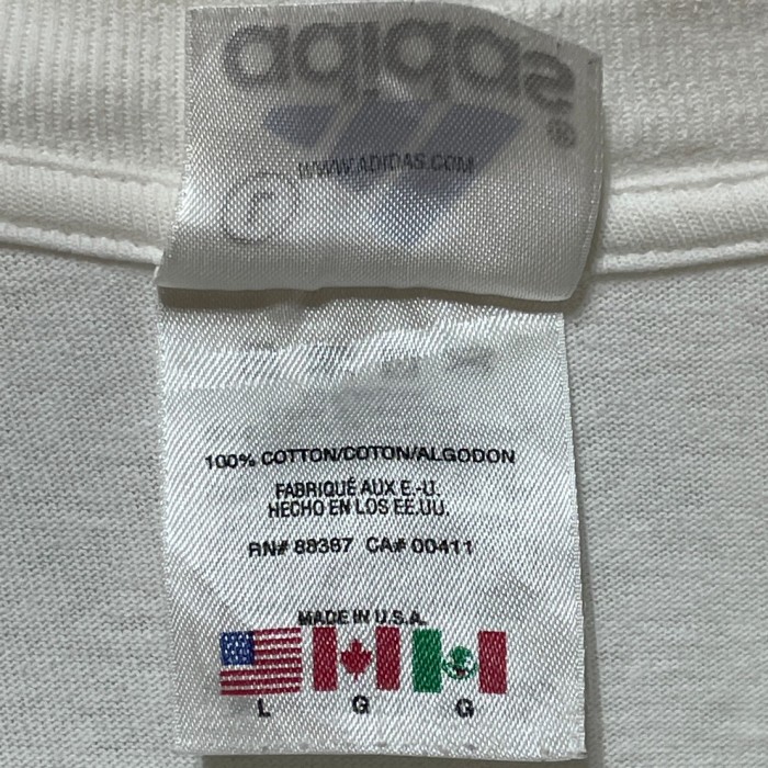 90’s “adidas” Print Pocket Tee 「Made in USA」 | Vintage.City 빈티지숍, 빈티지 코디 정보