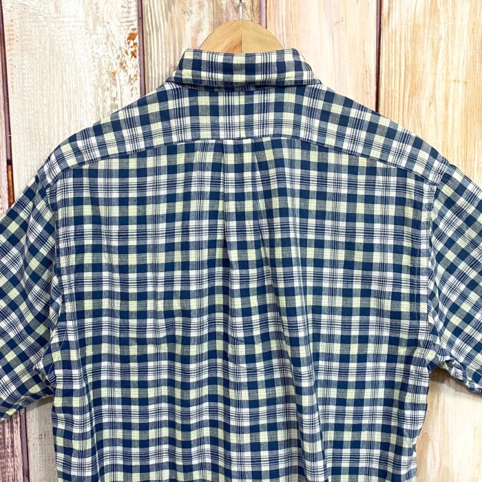 ラルフローレン　Ralph Lauren　90sビンテージ　BLAKE　メンズ　トップス　半袖　BDシャツ　チェック　ボタンダウン | Vintage.City 古着屋、古着コーデ情報を発信