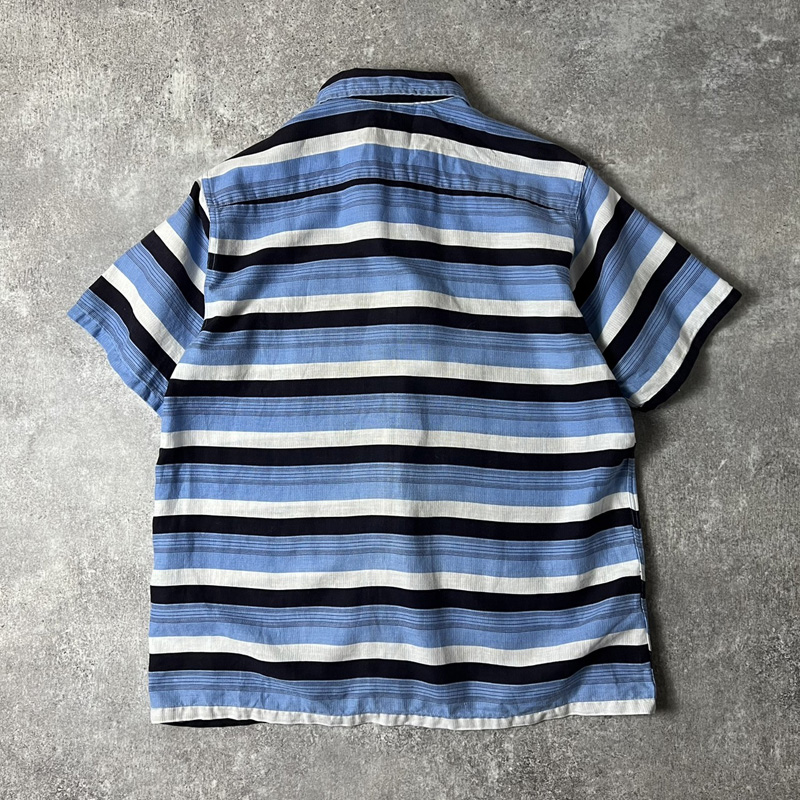 タウンクラフト トリコロール パイル生地 半袖シャツ 60s - シャツ