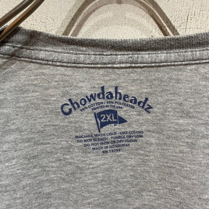 “Chowdaheadz” Oversized Print Tee | Vintage.City 빈티지숍, 빈티지 코디 정보