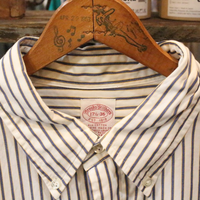 Brooks Brothers striped shirt Lサイズ　ブルックスブラザーズ　長袖シャツ　ストライプシャツ　キレイめ　古着　大人古着　ボタンダウンシャツ　秋冬春　スラックスにコーディネート　020902 | Vintage.City Vintage Shops, Vintage Fashion Trends