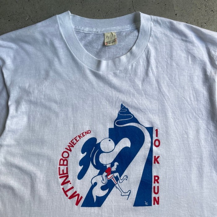 80年代 MT.NEBO WEEKEND 10K RUN マラソン アート  プリントTシャツ メンズL相当 | Vintage.City 古着屋、古着コーデ情報を発信