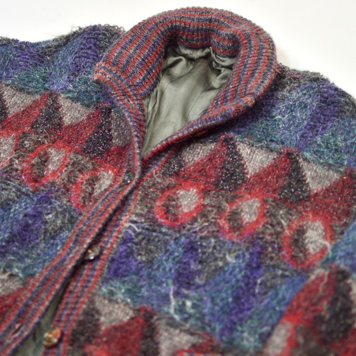 古着 オーバーサイズ ニットブルゾン ブルゾン ニット セーター | Vintage.City 빈티지숍, 빈티지 코디 정보