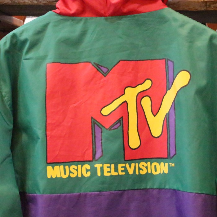 MTV parka music television テレビ パーカー アメリカ カラフル 個性的 派手 個性 ジャケット フード 122307 | Vintage.City Vintage Shops, Vintage Fashion Trends
