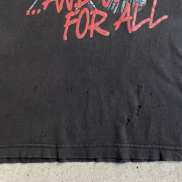 METALLICA メタリカ AND JUSTICE FOR ALL バンドTシャツ メンズM | Vintage.City 古着屋、古着コーデ情報を発信