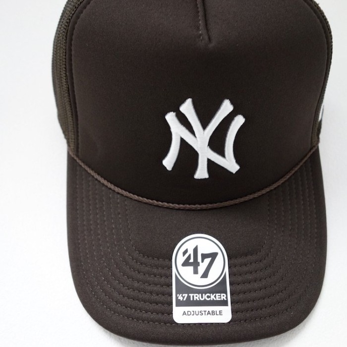 海外限定　 ’47 Brand New York Yankees TRUCKER メッシュキャップ | Vintage.City 古着屋、古着コーデ情報を発信