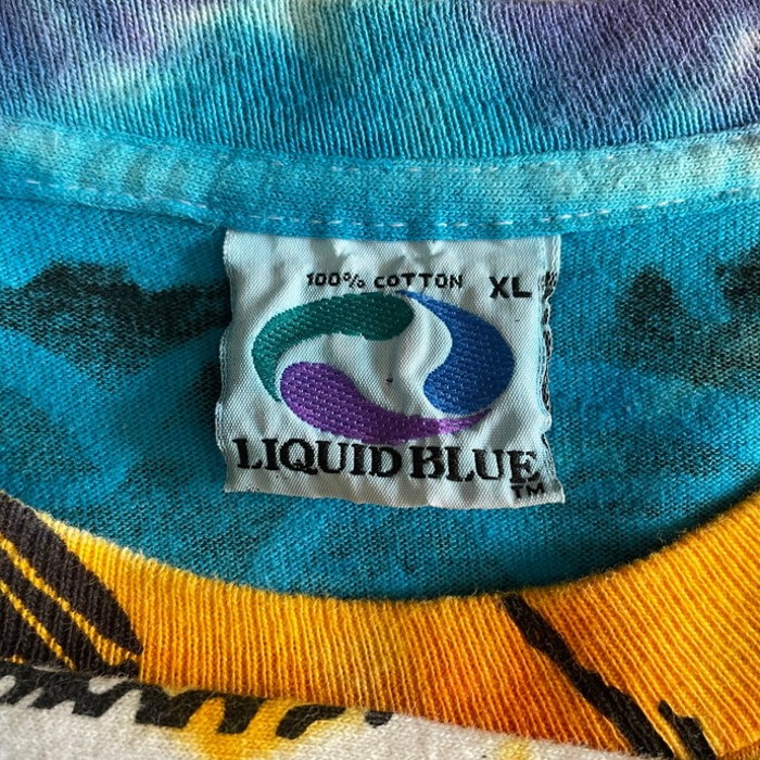90年代 LIQUID BLUE SUN&MOON アート オールオーバープリント Tシャツ タイダイ メンズXL | Vintage.City 古着屋、古着コーデ情報を発信