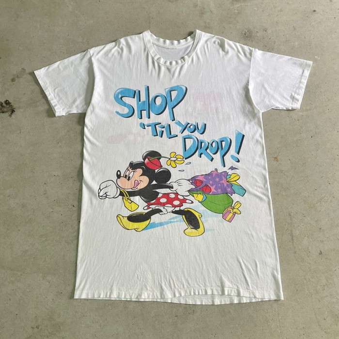 ビッグサイズ 90年代 Disney ディズニー ミッキーマウス＆ミニーマウス キャラクタープリントTシャツ メンズ2XL相当 レディース | Vintage.City 古着屋、古着コーデ情報を発信