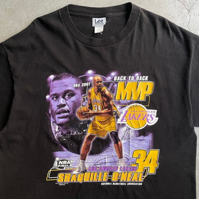 00年代 NBA  LOS ANGELS LAKERS SHAQUILLE O'NEIL MVP プリント Tシャツ  メンズXL | Vintage.City 古着屋、古着コーデ情報を発信
