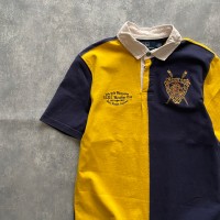 ポロラルフローレン  刺繍ロゴ　バイカラー　ラガーシャツ | Vintage.City ヴィンテージ 古着