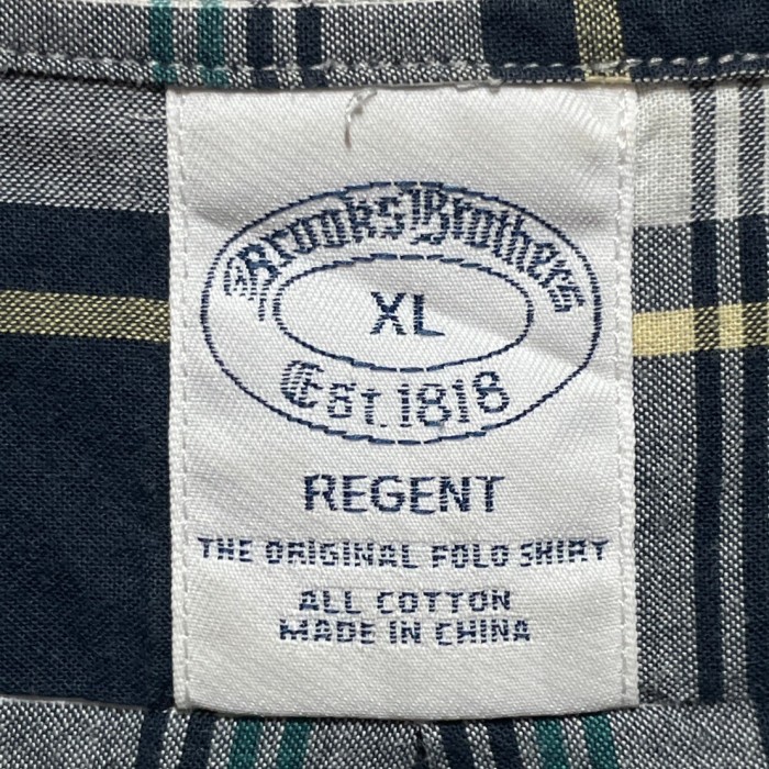“Brooks Brothers” S/S Plaid Shirt | Vintage.City 빈티지숍, 빈티지 코디 정보