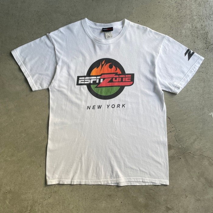 90年代 USA製 ESPN ZONE NEW YORK 企業ロゴ アドバタイジング Tシャツ メンズL | Vintage.City 빈티지숍, 빈티지 코디 정보