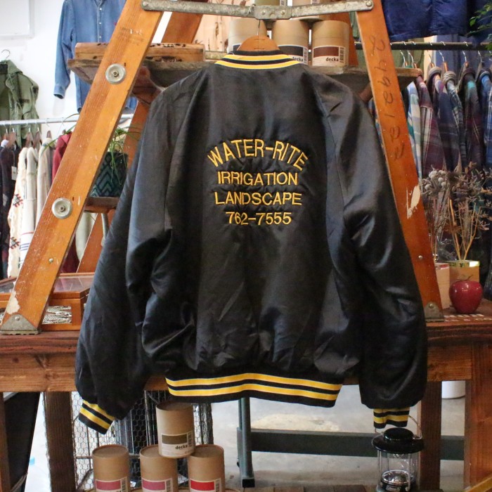USA製 Dunbrooke NYLON STADIUM JACKET アメリカ製 ナイロンスタジャン ジャケット アワードジャケット XLサイズ アメカジ バイク 121403 | Vintage.City Vintage Shops, Vintage Fashion Trends